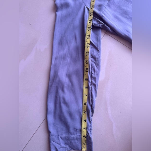 Solitaire Dove Tea Time Garden Tunic top dress gray embroidery colorful size L - Picture 14 of 16